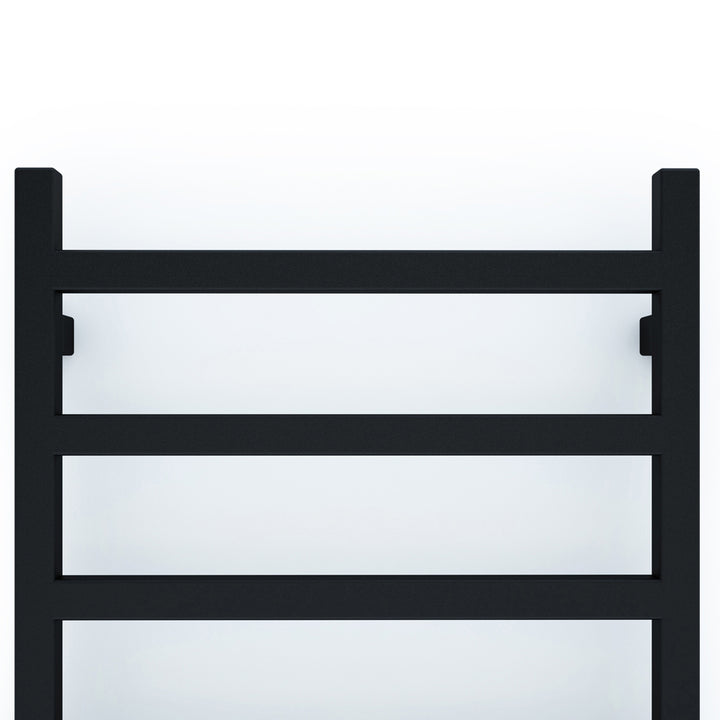 Simple - Black Towel Radiator - H1080mm x W500mm