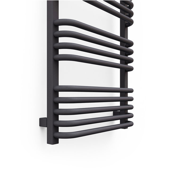 Alex - Modern Grey Towel Radiator - H1140mm x W500mm