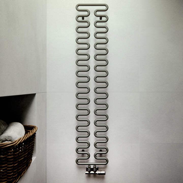 Aire - Winter Sky Towel Radiator - H1555mm x W300mm