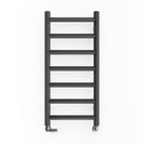 Crystal - Anthracite Towel Radiator - H840mm x W400mm
