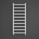 Crystal - White Towel Radiator - H1200mm x W500mm