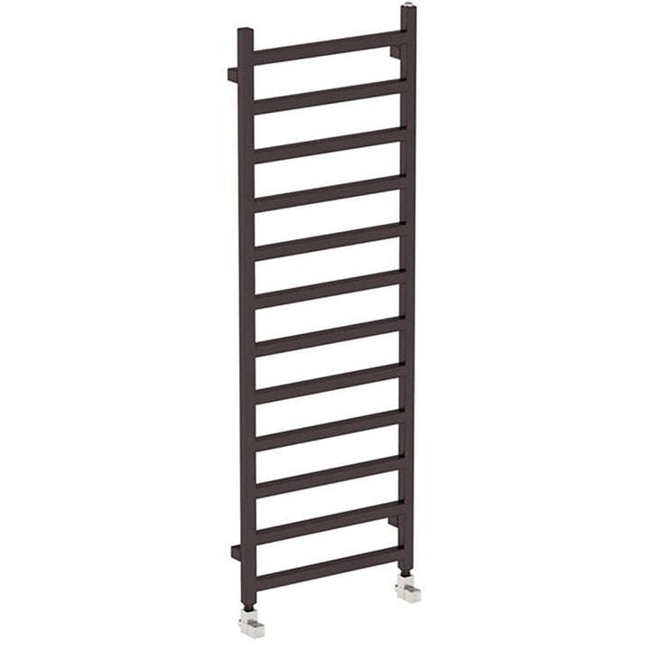 Simple - Black Towel Radiator - H1440mm x W500mm