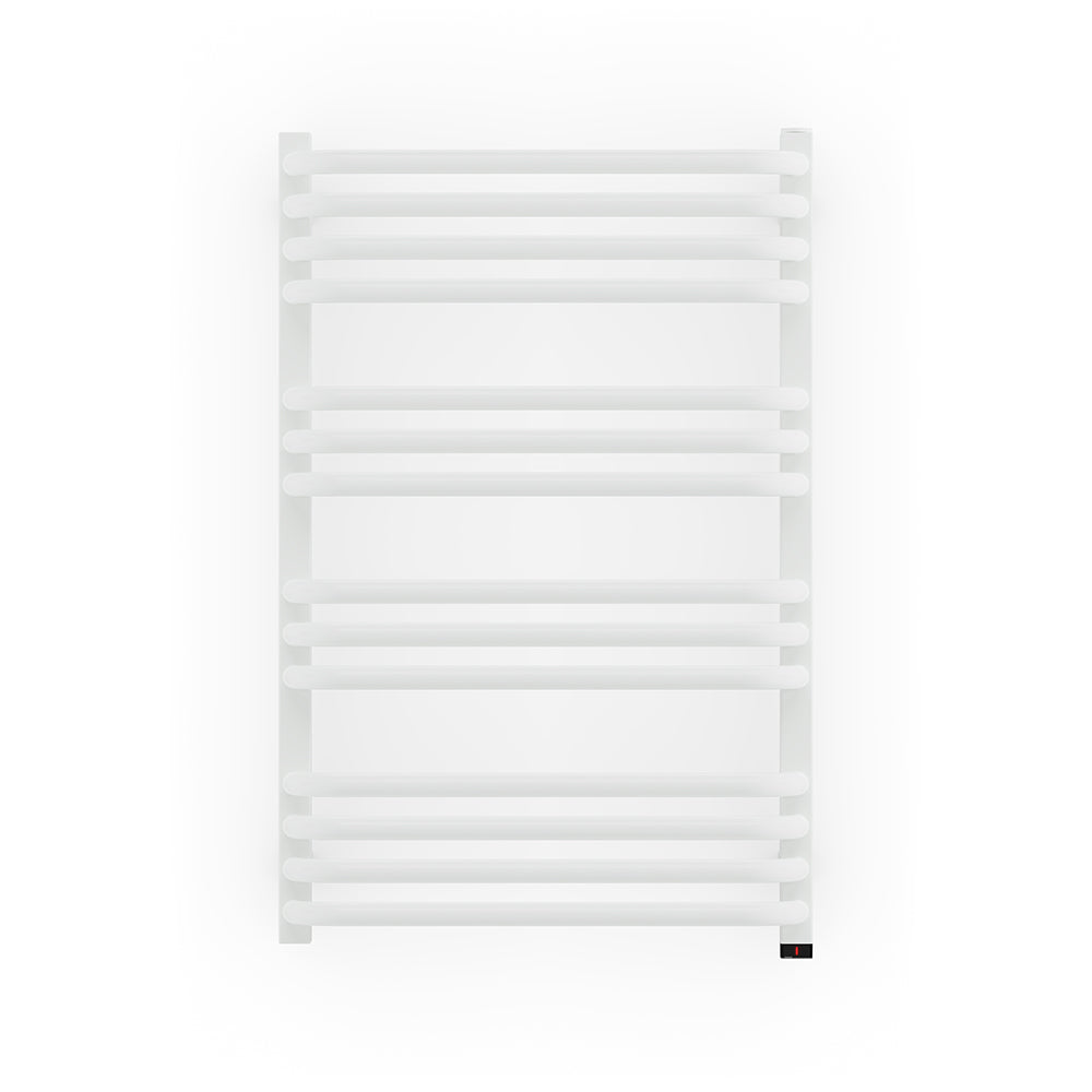 Alex One - White Electric Towel Rail H760mm x W500mm 400w Thermostatic