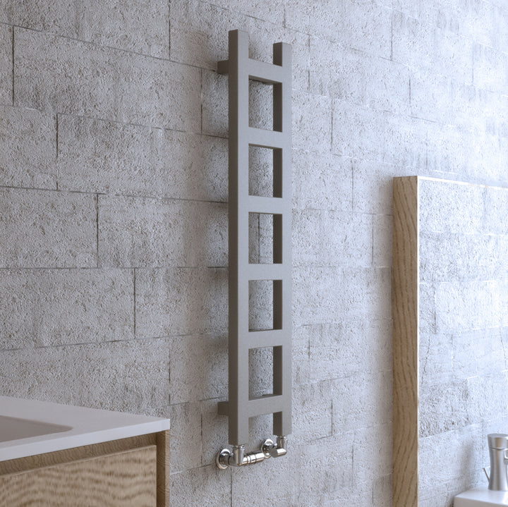 Easy - Sparkling Gravel Towel Radiator - H960mm x W200mm