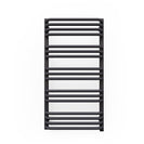 Alex One - Modern Grey Electric Towel Rail H760mm x W500mm 400w Thermostatic