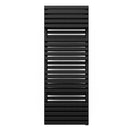 Quadrus - Black Electric Towel Rail H1185mm x W450mm 800w Thermostatic