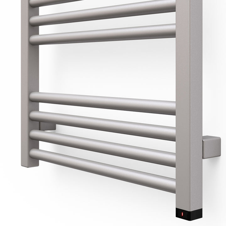 Fiona One - Sparkling Gravel Electric Towel Rail H1380mm x W480mm 600w Thermostatic