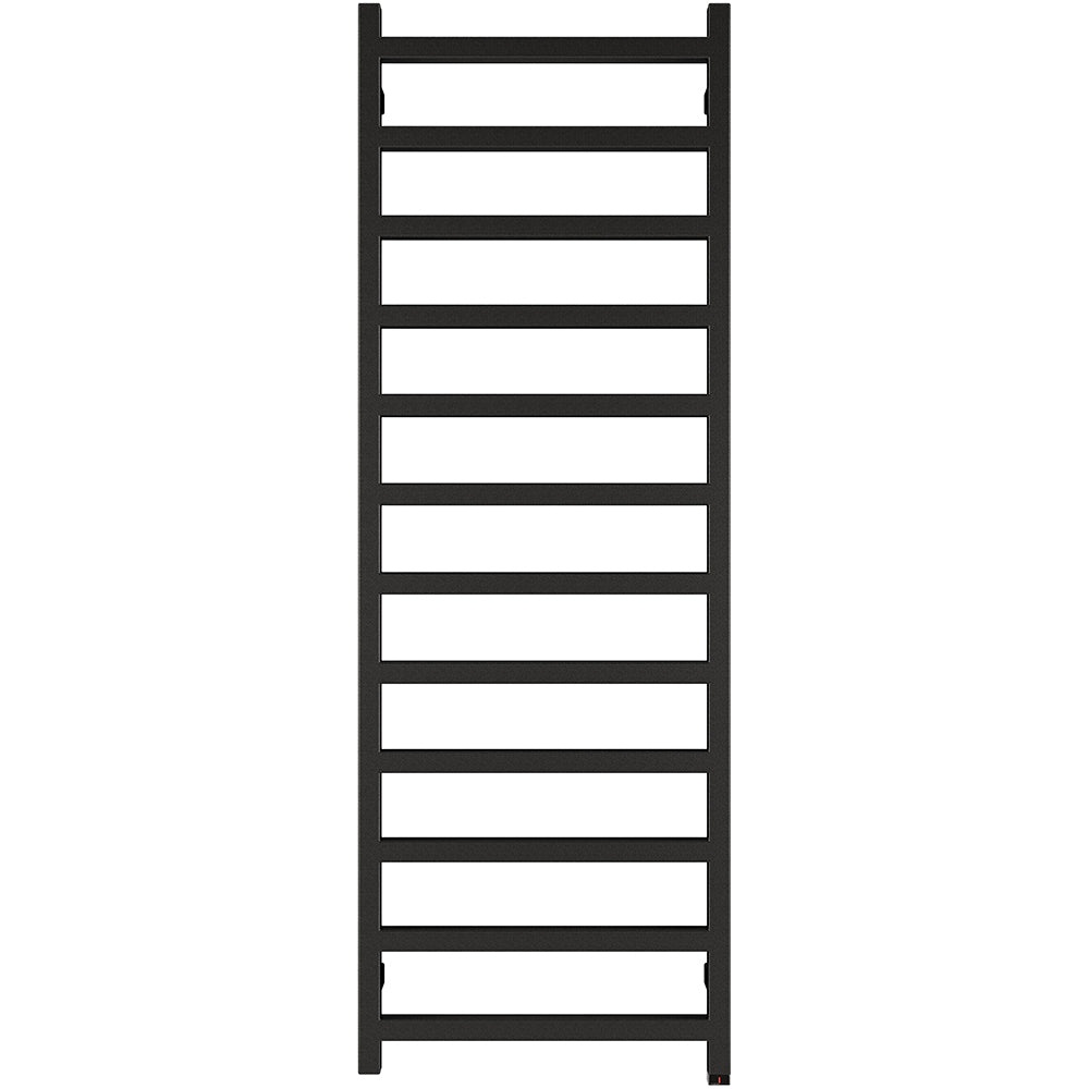 Simple One - Black Electric Towel Rail H1440mm x W500mm 600w Thermostatic