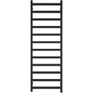 Simple One - Black Electric Towel Rail H1440mm x W500mm 600w Thermostatic