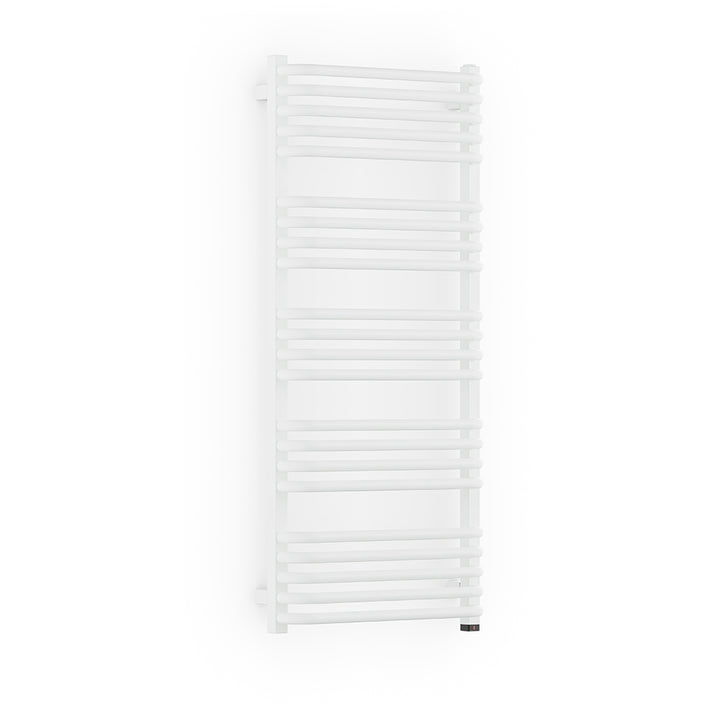 Alex One - White Electric Towel Rail H1140mm x W500mm 600w Thermostatic