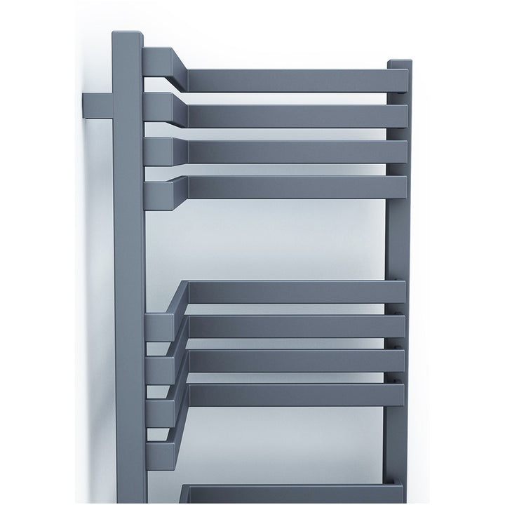 Incorner - Anthracite Towel Radiator - H1005mm x W350mm