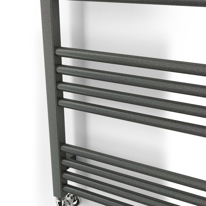 Fiona - Sparkling Grey Towel Radiator - H1620mm x W500mm