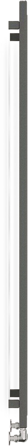 Fiona - Sparkling Grey Towel Radiator - H1620mm x W500mm