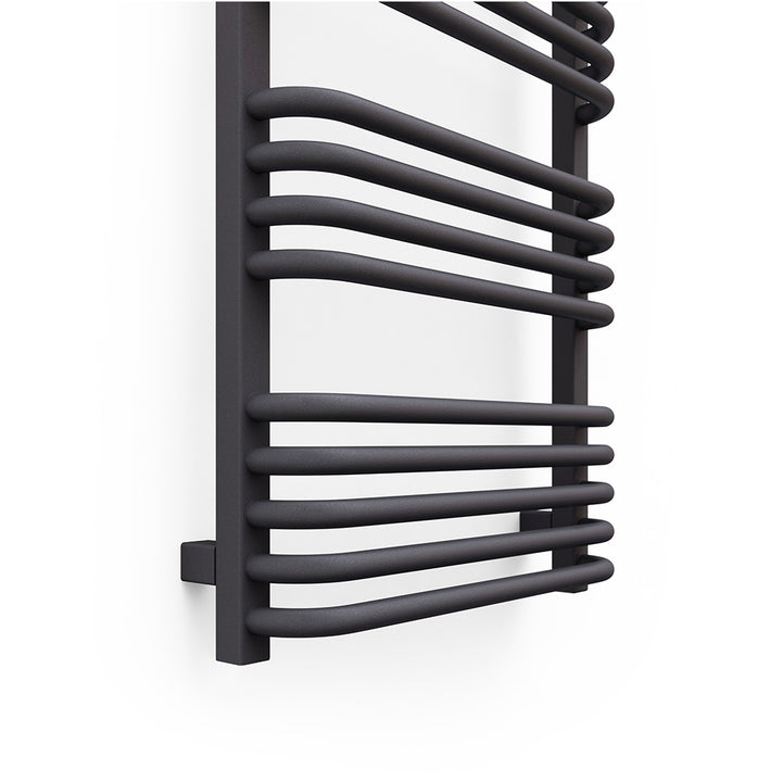 Alex - Modern Grey Towel Radiator - H1580mm x W500mm