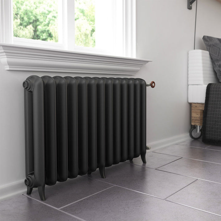 Plain - Cast Iron Radiator H620mm x W1098mm 2 Column