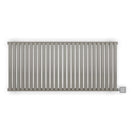 Nemo - Metallic Stone Horizontal Electric Radiator H530mm x W1185mm 1000w Thermostatic