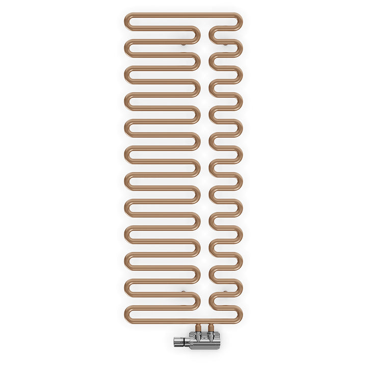 Swale - Copper Towel Radiator - H1244mm x W465mm