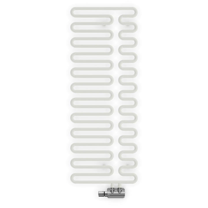 Swale - White Towel Radiator - H1244mm x W465mm