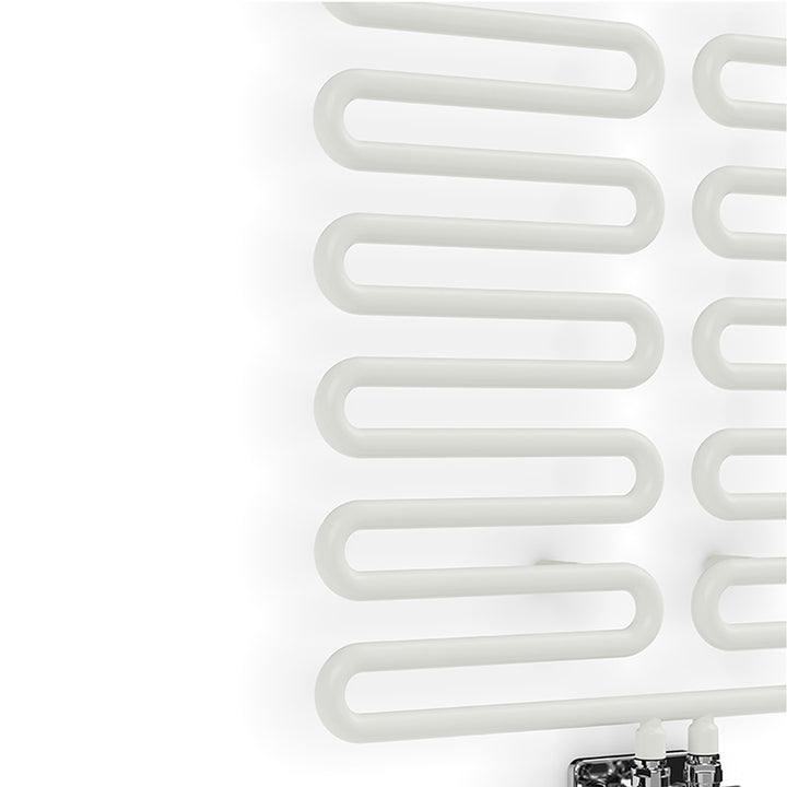 Swale - White Towel Radiator - H1244mm x W465mm