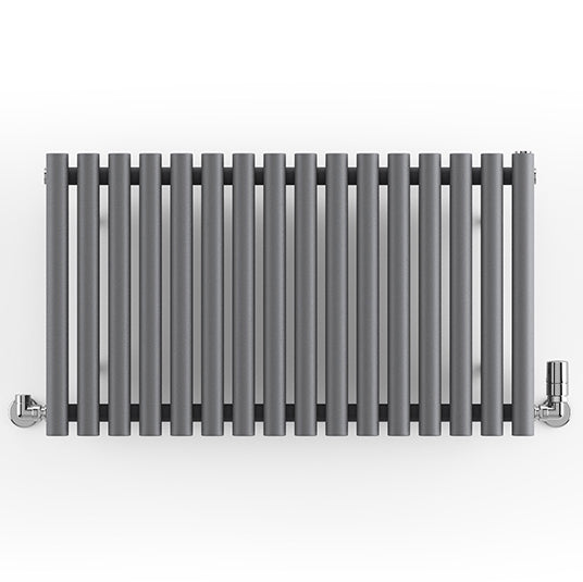 Rolo-Room - Anthracite Horizontal Designer Radiator H500mm x W865mm Single Panel