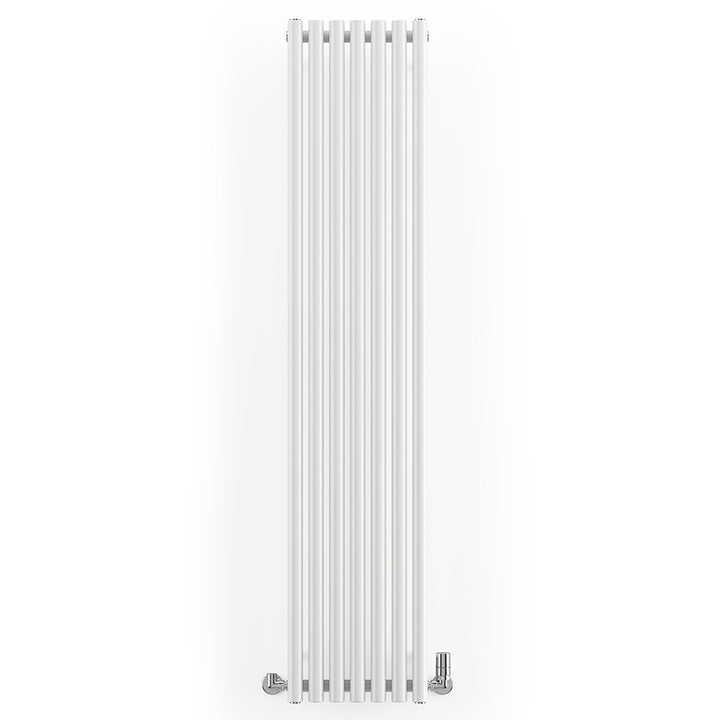 Rolo-Room - White Vertical Designer Radiator H1800mm x W370mm Single Panel