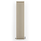 Rolo-Room - Quartz Mocha Vertical Designer Radiator H1800mm x W370mm Single Panel