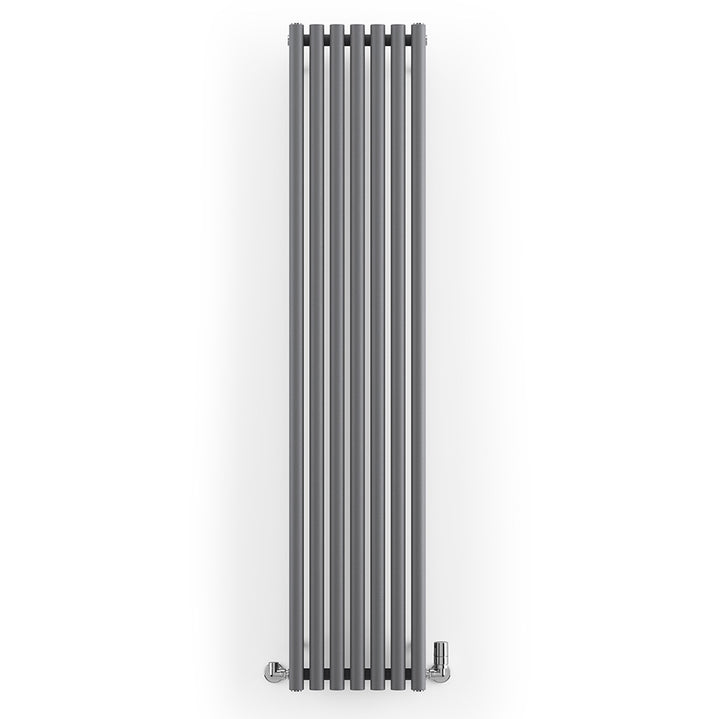 Rolo-Room - Anthracite Vertical Designer Radiator H1800mm x W370mm Single Panel