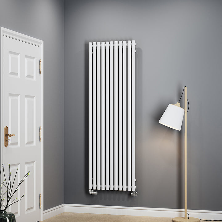 Rolo-Room - White Vertical Designer Radiator H1800mm x W590mm Single Panel