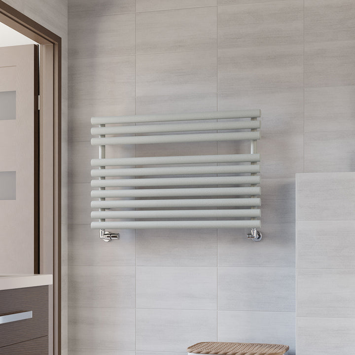 Rolo-Towel - Salt & Pepper Towel Radiator - H590mm x W900mm