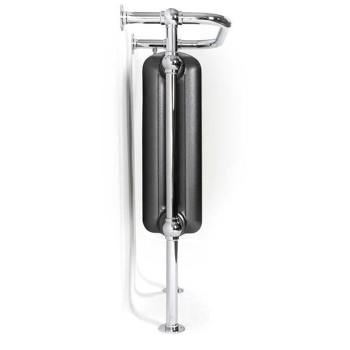 Plain - Raw Metal Towel Radiator - H900mm x W490mm