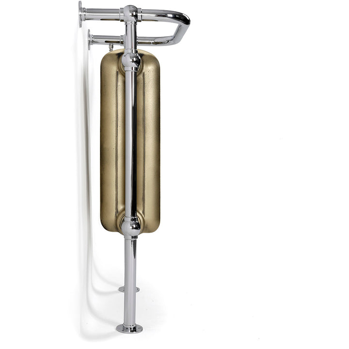 Plain - Brass Towel Radiator - H900mm x W490mm