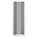 Rolo-Mirror - Anthracite Vertical Designer Radiator H1800mm x W590mm Single Panel