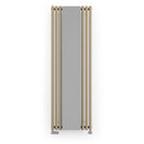 Rolo-Mirror - Quartz Mocha Vertical Designer Radiator H1800mm x W590mm Single Panel
