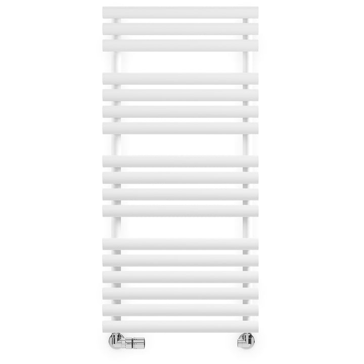 Rolo-Towel - White Towel Radiator - H1085mm x W520mm