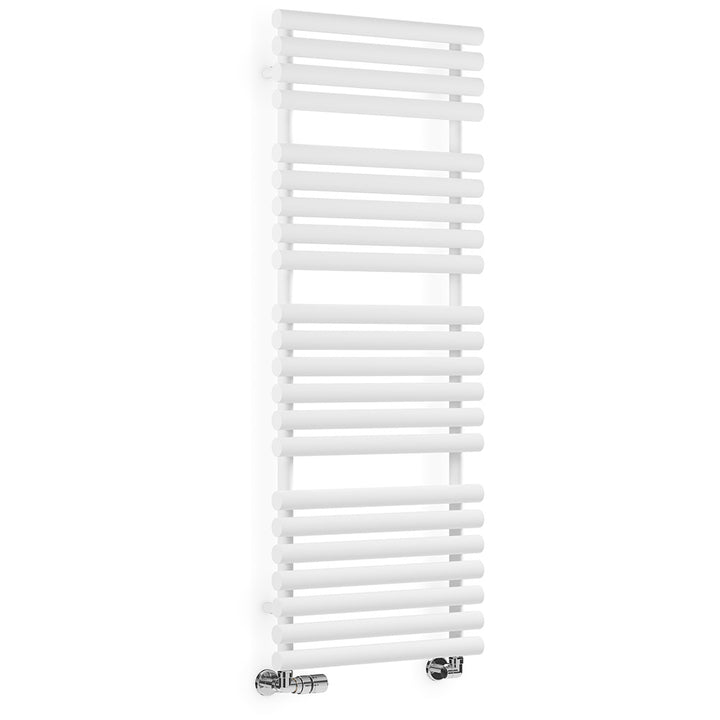 Rolo-Towel - White Towel Radiator - H1360mm x W520mm