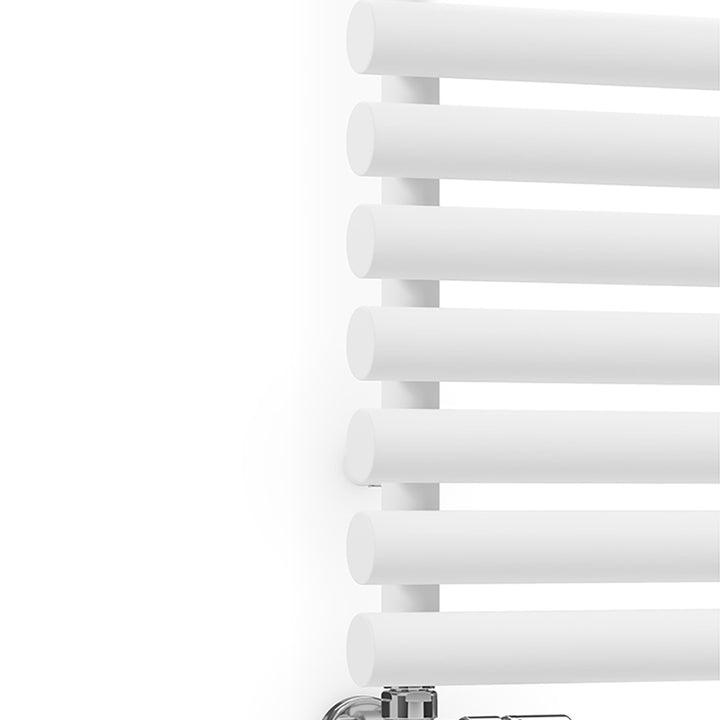 Rolo-Towel - White Towel Radiator - H1360mm x W520mm