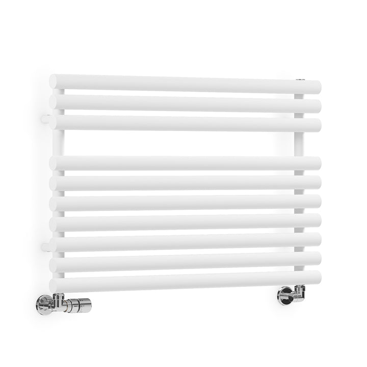 Rolo-Towel - White Towel Radiator - H590mm x W900mm