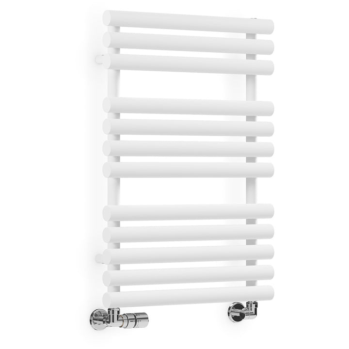 Rolo-Towel - White Towel Radiator - H755mm x W520mm