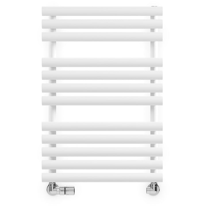 Rolo-Towel - White Towel Radiator - H755mm x W520mm