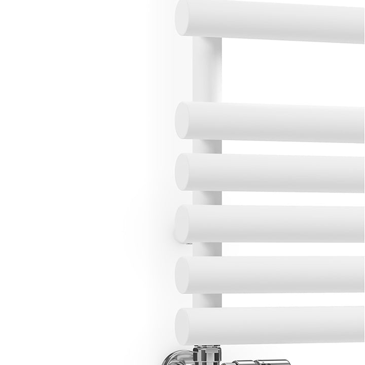 Rolo-Towel - White Towel Radiator - H755mm x W520mm