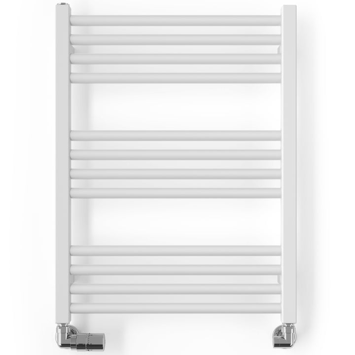 Fiona - White Towel Radiator - H660mm x W500mm