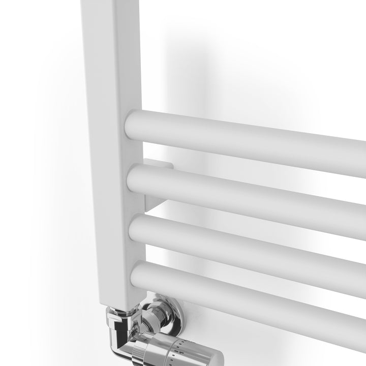 Fiona - White Towel Radiator - H660mm x W500mm