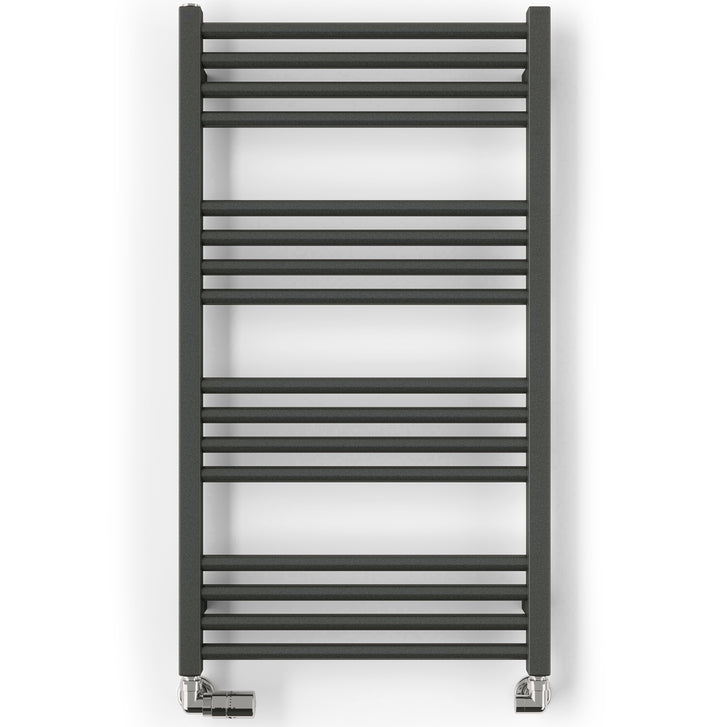 Fiona - Sparkling Grey Towel Radiator - H900mm x W500mm