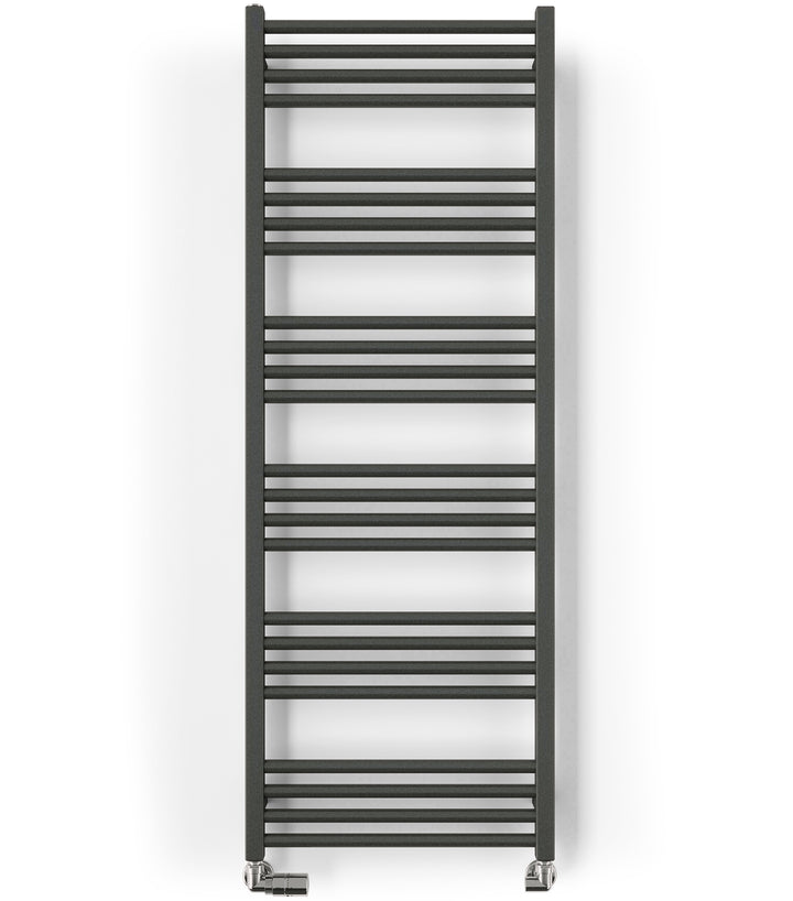 Fiona - Sparkling Grey Towel Radiator - H1380mm x W500mm