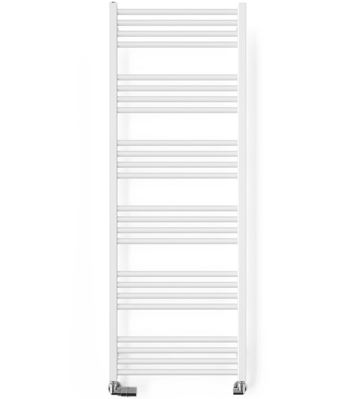 Fiona - White Towel Radiator - H1380mm x W500mm