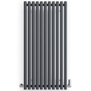 Rolo-Room - Anthracite Vertical Designer Radiator H1200mm x W590mm Single Panel