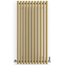 Rolo-Room - Brass Vertical Designer Radiator H1200mm x W590mm Single Panel