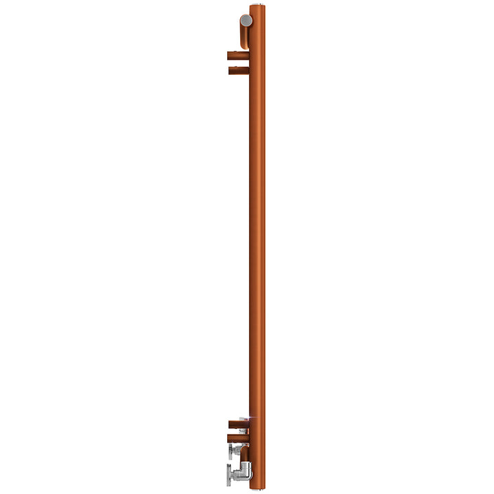 Rolo-Room - Copper Vertical Designer Radiator H1200mm x W590mm Single Panel