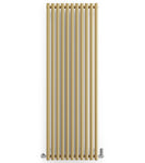 Rolo-Room - Brass Vertical Designer Radiator H1800mm x W590mm Single Panel