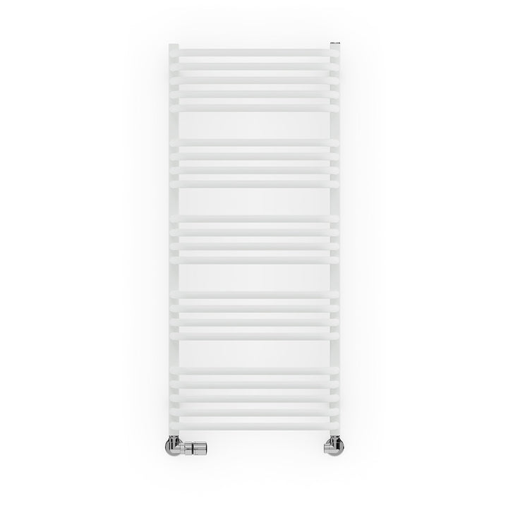 Alex - White Towel Radiator - H1140mm x W500mm